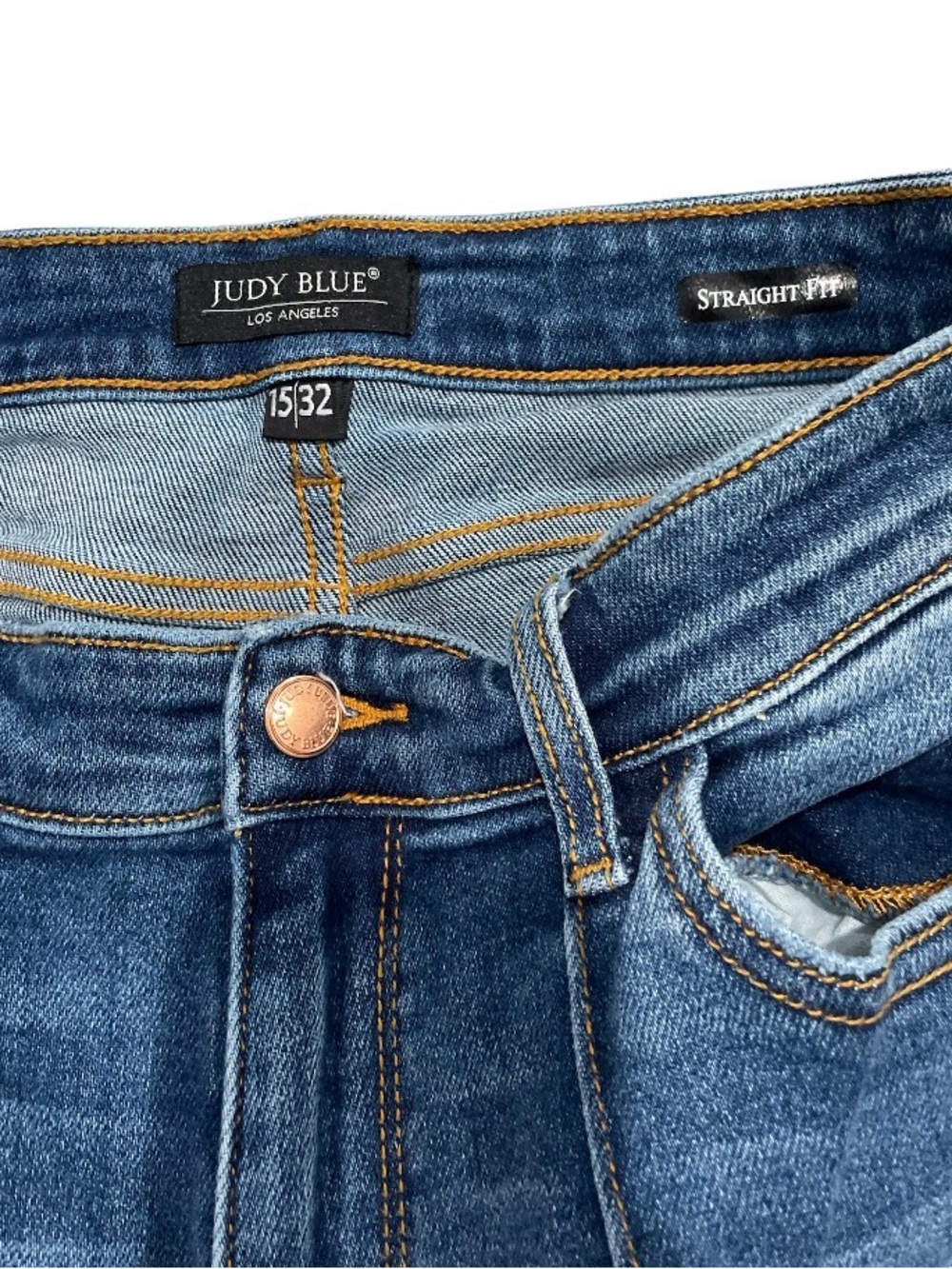 Judy Blue Straight Fit Size 15/32 - Picture 2 of 3